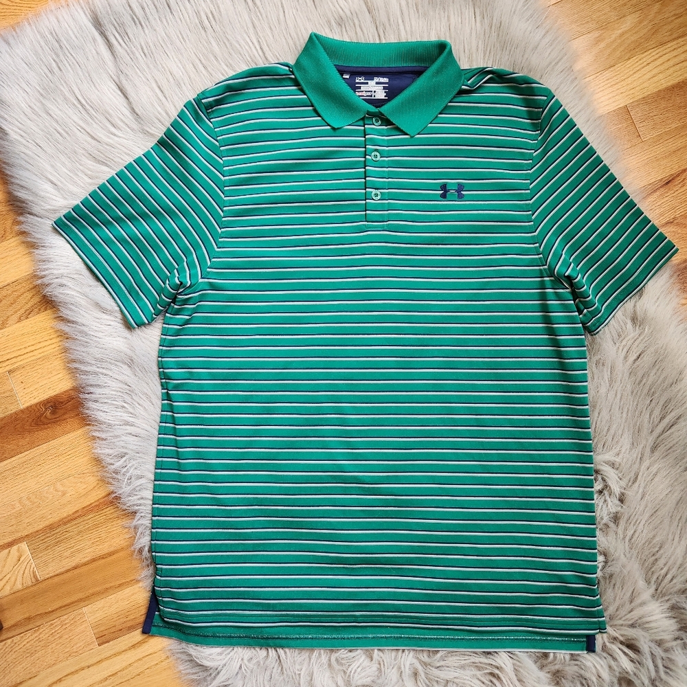 Under Armour Men's Striped Polo Shirt